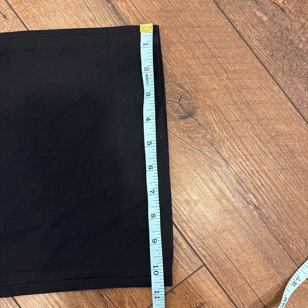 NEW Abercrombie & Fitch Sloane Tailored Pants Wide Leg High Rise Black Sz 28R - Picture 12 of 12